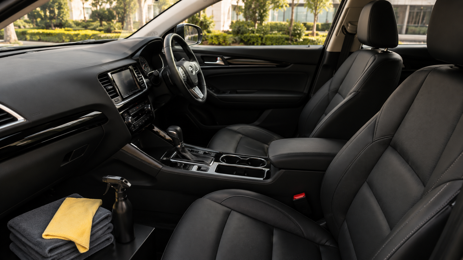 How to keep a rental car clean during a trip
